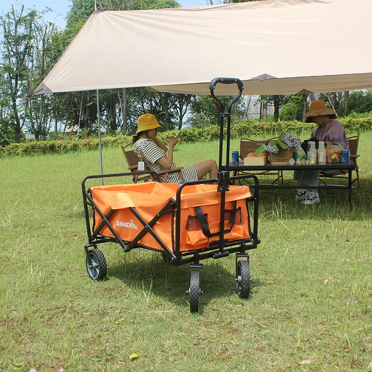 Factory Made Portable Travel Kids Wagon Cart Multi-Purpose Outdoor Garden Wagons