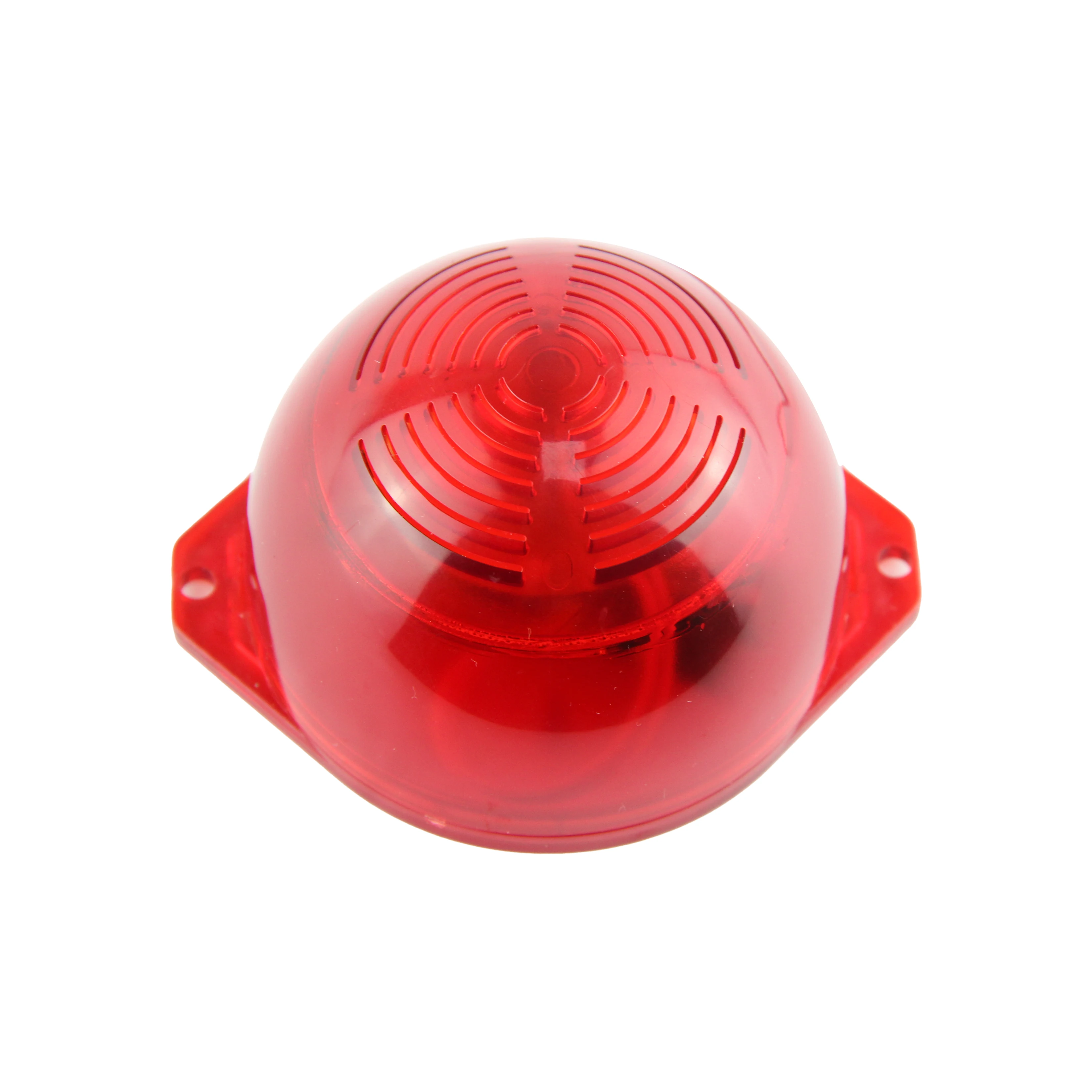 Mini 12V Piezo Alarm Strobe Siren Wired Sound Alarm Strobe Light Siren Indoor Siren