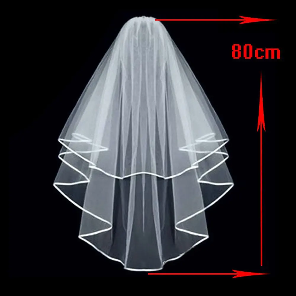 Set of 2  Bridal veil two-piece suit bachelor party wedding supplies bride to be bride shoulder straps etiquette belt