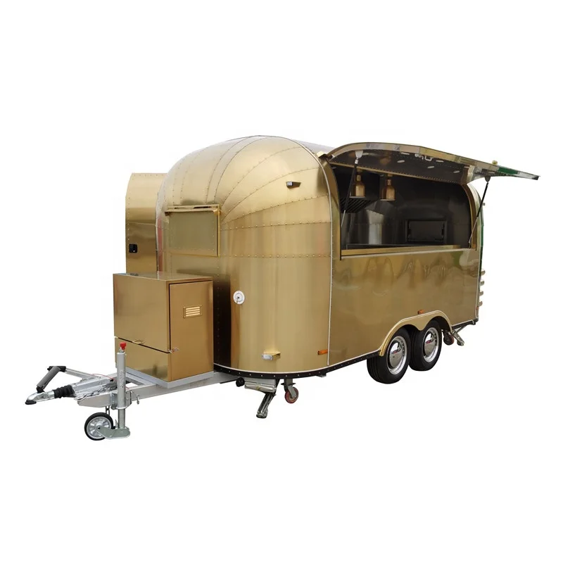 UKUNG 2024 new style food truck for sale ghana mobile kitchen fast food trailer crepe food truck for sale