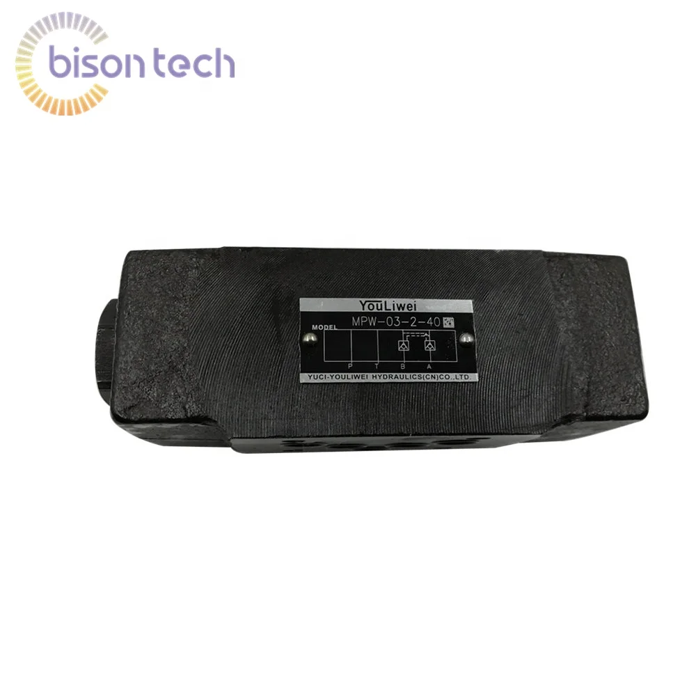 YUKEN series MPW-03 Pilot operated check modular valves  hydraulic modular valve MPA-03 MPB-03