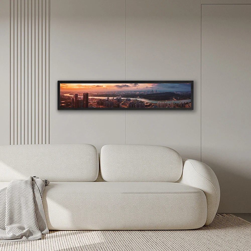 24-дюймовый растянутый ЖК-Дисплей 1920*360 разрешение Новый стрейч-браслет для цифровых вывесок и дисплеев