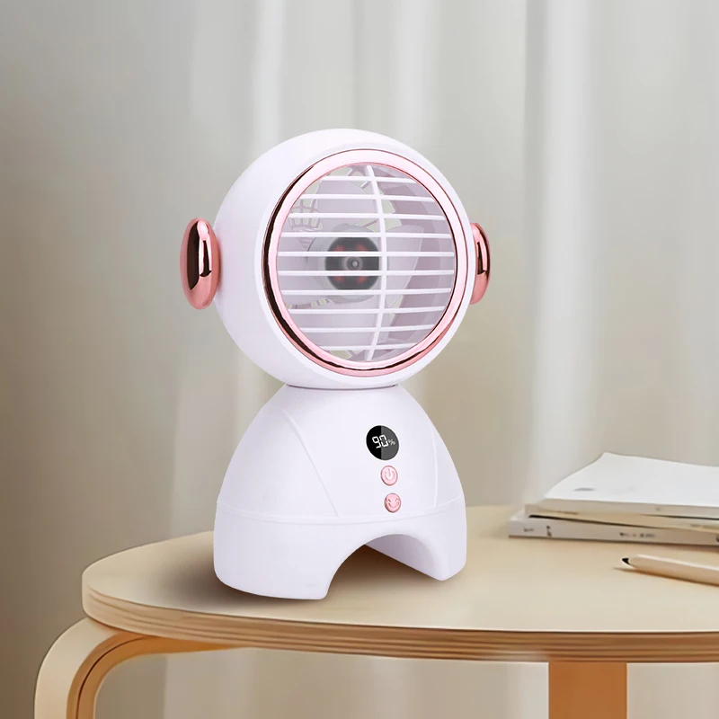 new arrivals 2024 Portable ventilador Rechargeable Fan Camping Desktop Air Cooler Ceiling Table Fan Outdoor Travel Fan
