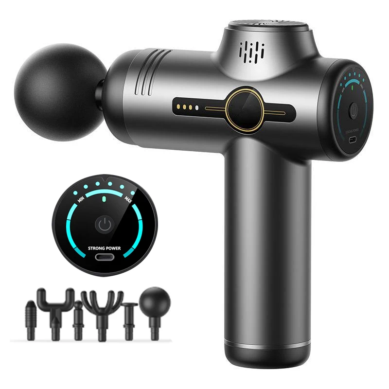 New Arrival Pocket Size Deep Tissue Mini Fascia Muscle Massage Gun Mini Fascial Massager Gun 2023