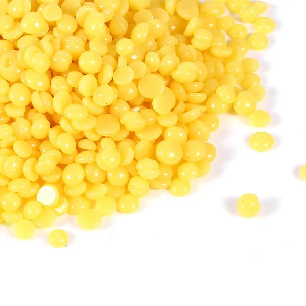 Painless Bleached 12 Cores 100g Hard Wax Beads Hair Removal Coarse Body Hair KoluaWax Brasileiro Underarms Back Chest Pearl Bead