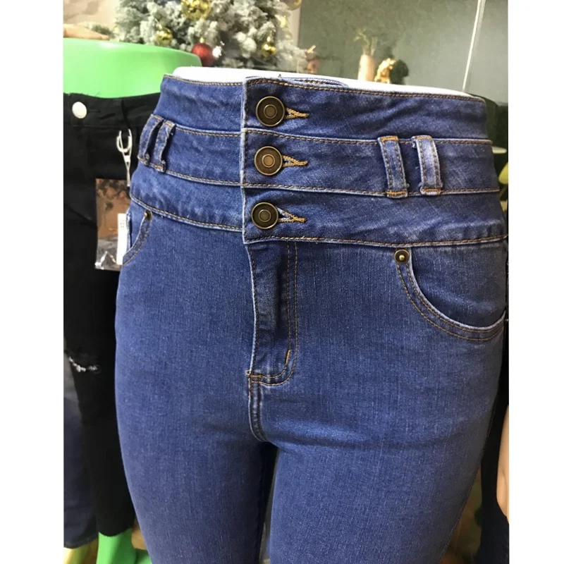 GZY ladies denim petite jeans women printed womens skinny ladies jeans top design