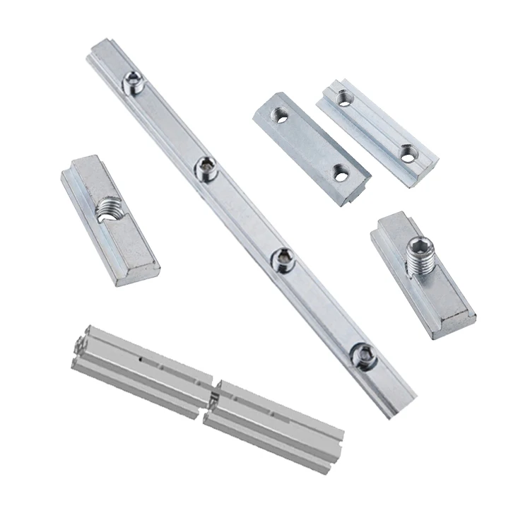 Aluminum Extrusion nuts connector bolts  8 slot Long bar T slot nut for aluminum profile