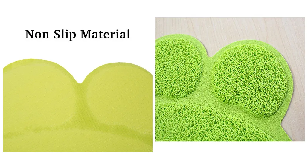 Anti-slip Pvc Pet Cat Pan Litter Trapping Mat