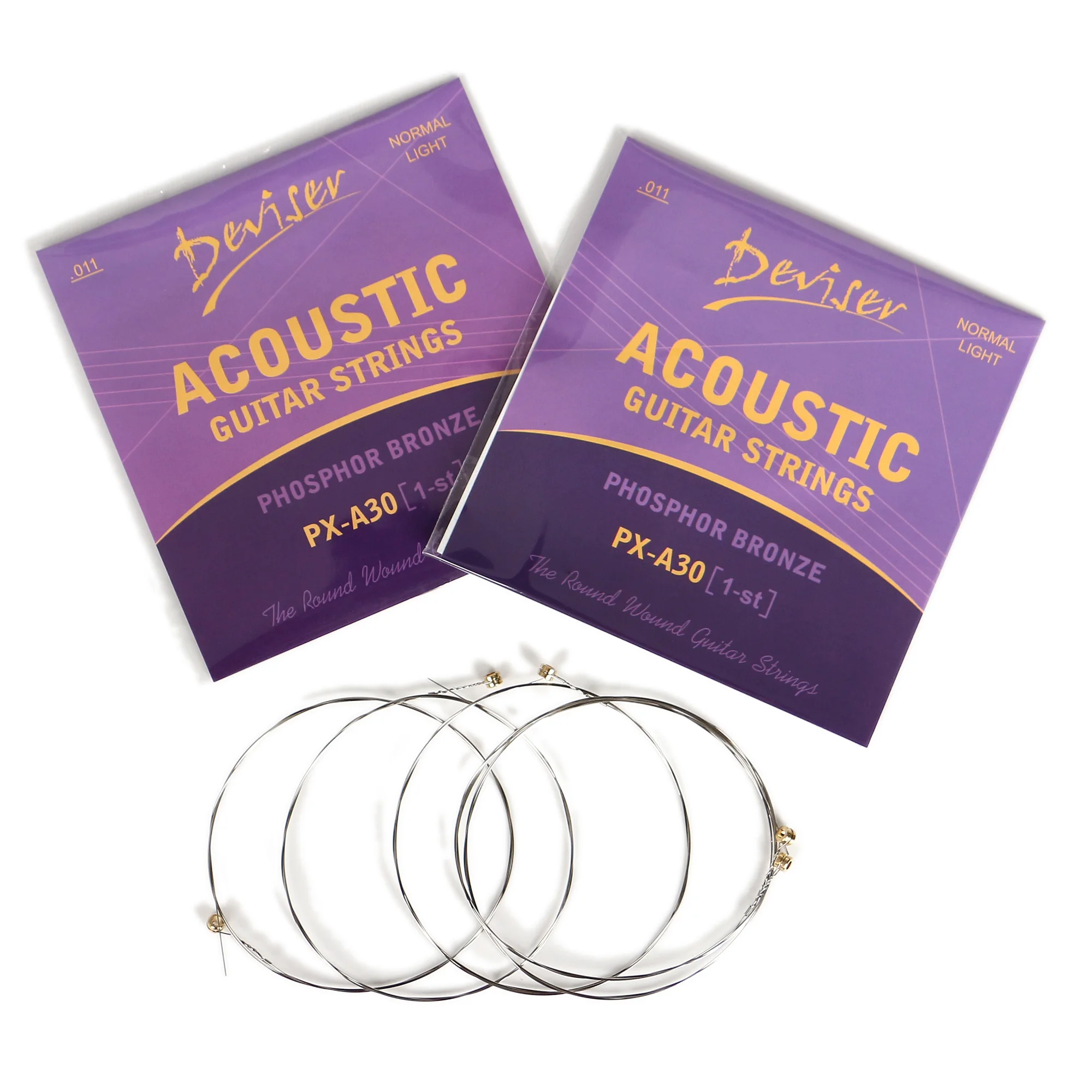 Factory direct wholesale bulk acoustic guitar strings set