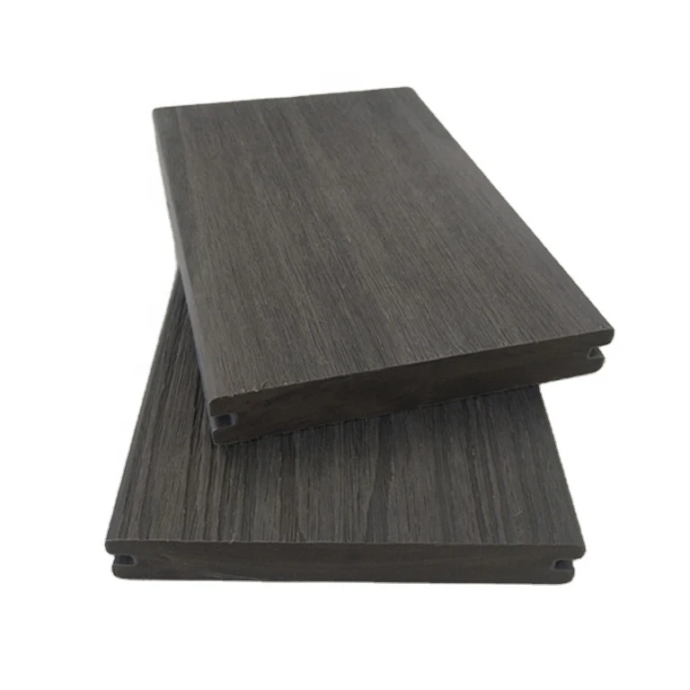 Outdoor Wood Recycled Plastic Solid Composite Wpc Decking Co-extrusion Outdoor Flooring Garden Floor Deck