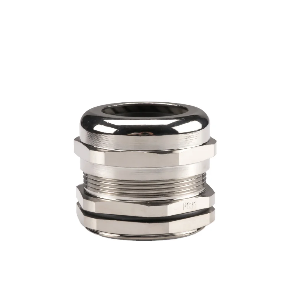 Brass cable glands IP68 sealed cable fixing head M12 cable waterproof glands