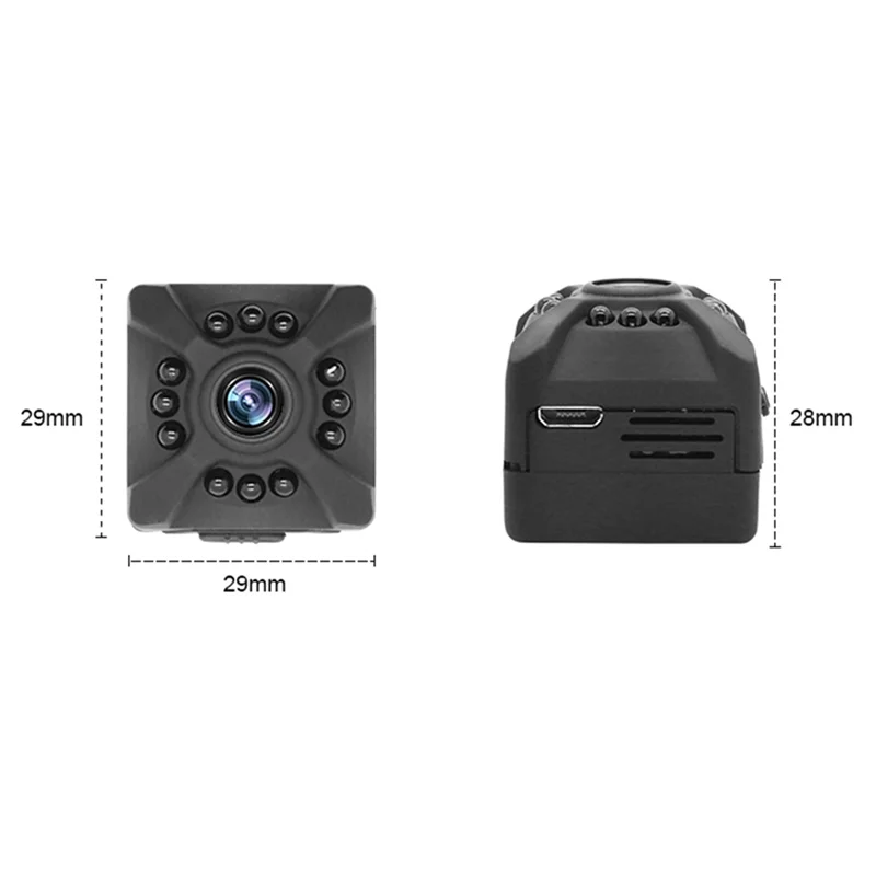 Motion Detect Night Vision APP Control Mini 1080P Wireless WiFi Camera with Audio and Live Video Home Security Surveillance Cam