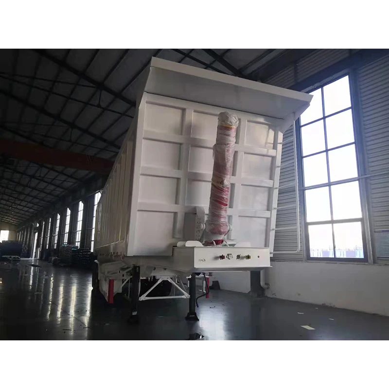 Сверхмощный полуприцеп 30T для рынка Африки, задний съемный самосвал, прицеп для шахты, OEM 50T, 3 алькса на заказ