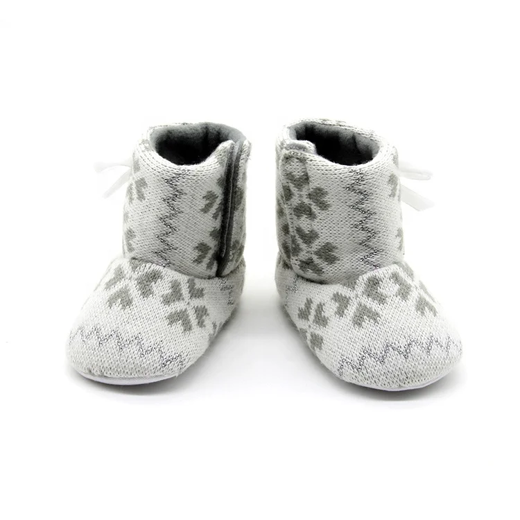 Baby Shoes Non-Skid Sock Boots Grippers Newborn Sock Winter Boots For Baby Girls And Boy