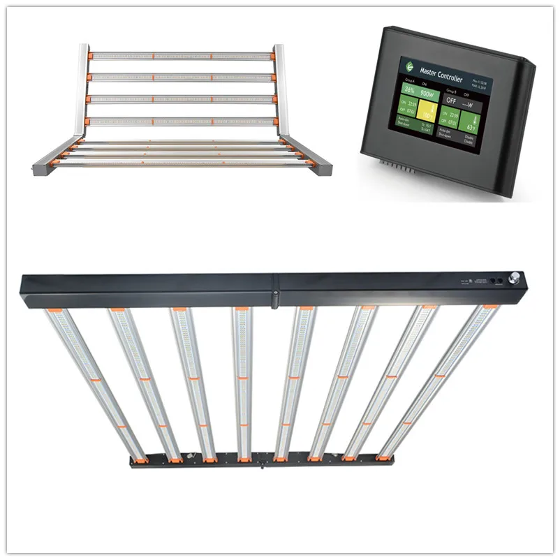 New LED Light Full Spectrum High Efficacy LED Plant Growth Light 650W 800W 860W LED Grow Light 4x4 4x5  for flowering