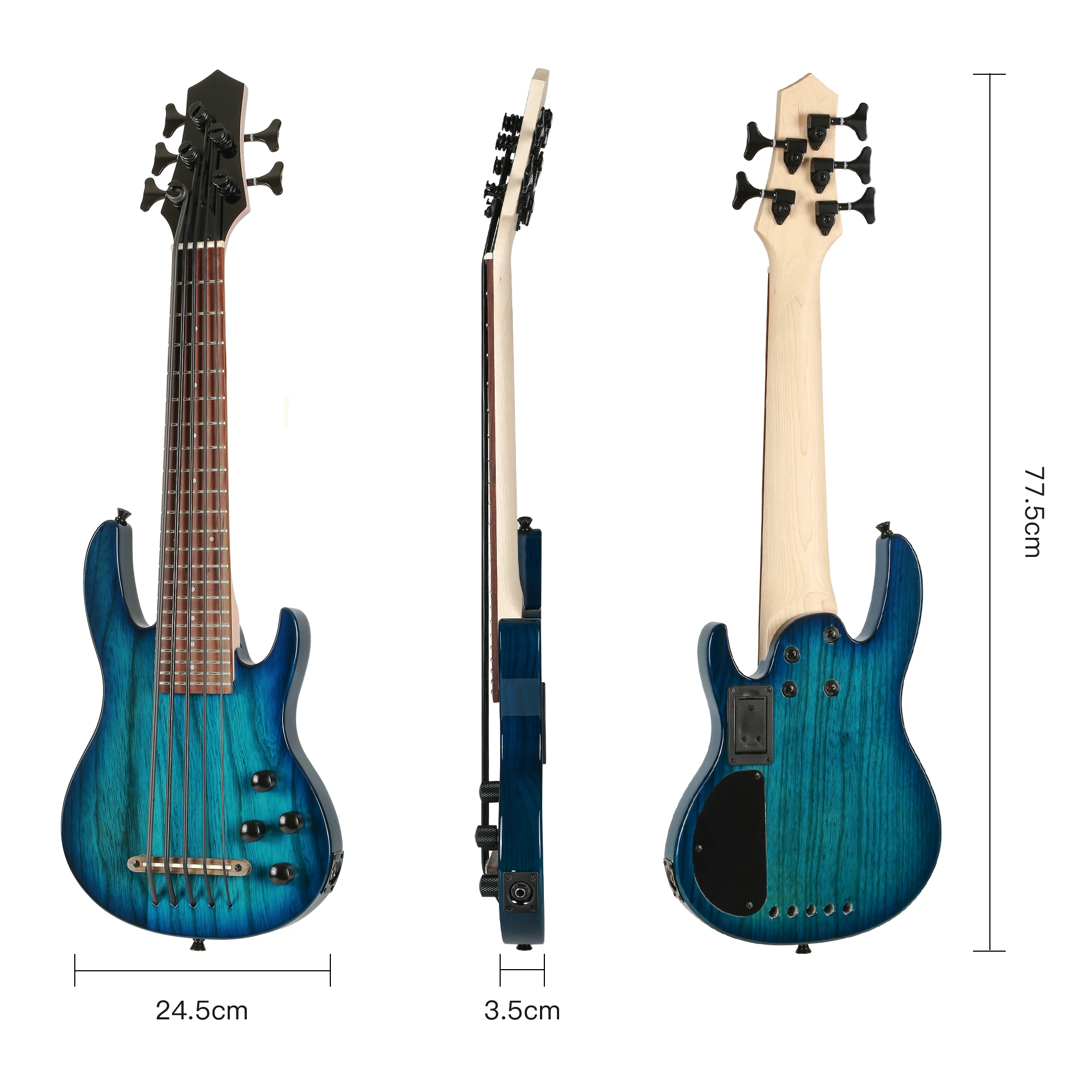 MiNi 5string ukulele electric bass