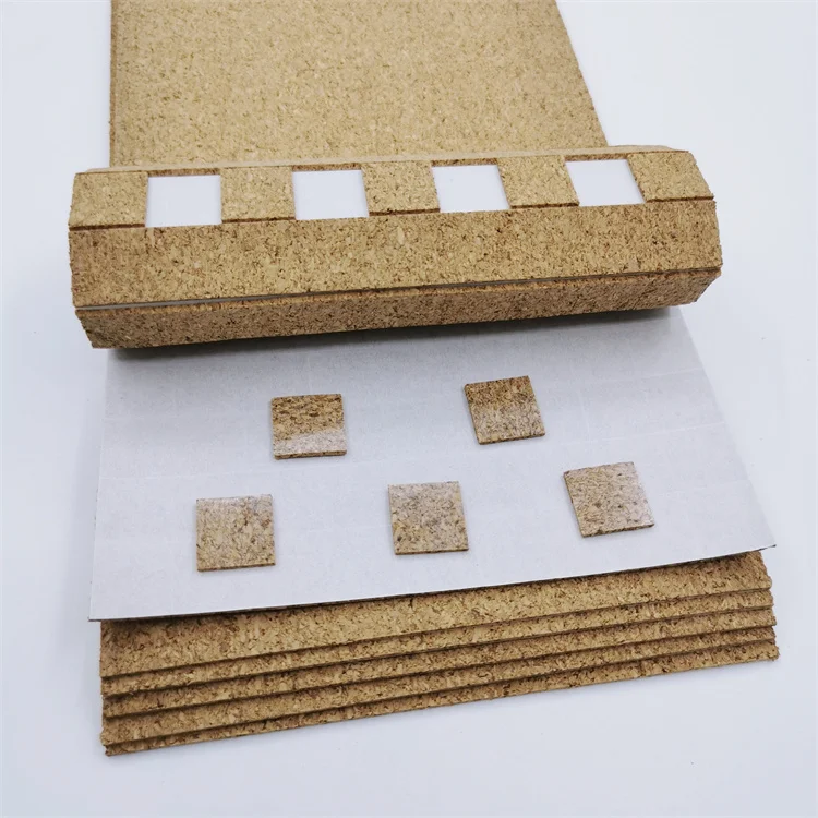 Glass Separator Cork w/Static Back Pads And Distance Cork Pads Cork Separators