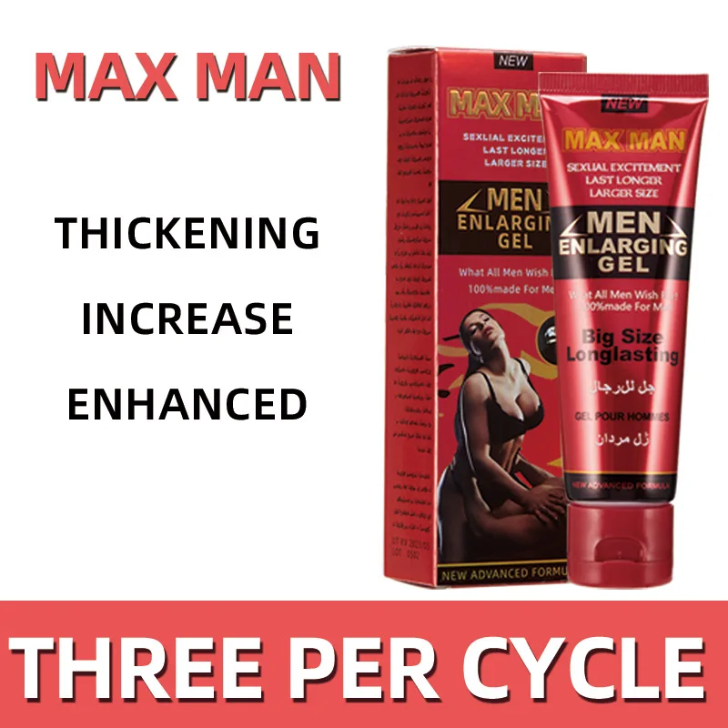Original Max Man 50g Penis Enlargement Cream for Men Muslim Male Enlarging Gel Penis Thickening Growth Cream Men Enhancement Gel