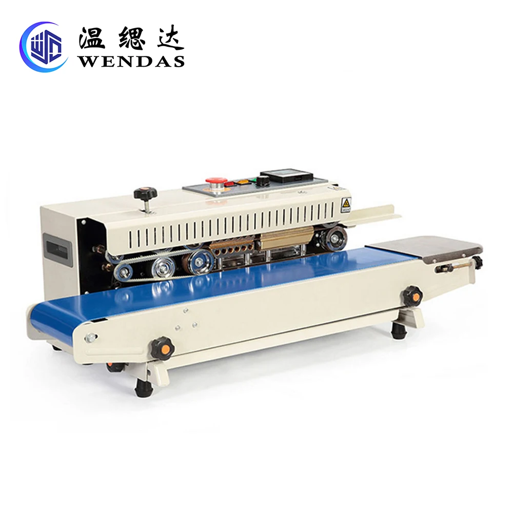 Factory Direct Continuous Automatic Band Sealer Plastic Bag Sealing Machine for Sale
