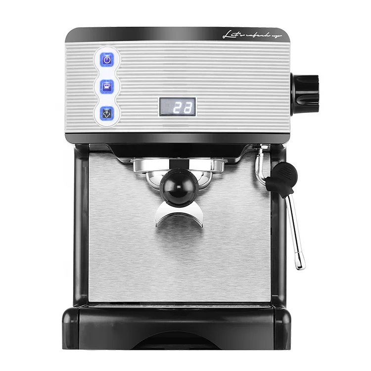 Semi Automatic High Pressure 15 Bar Electric Espresso Drip Coffee Makers