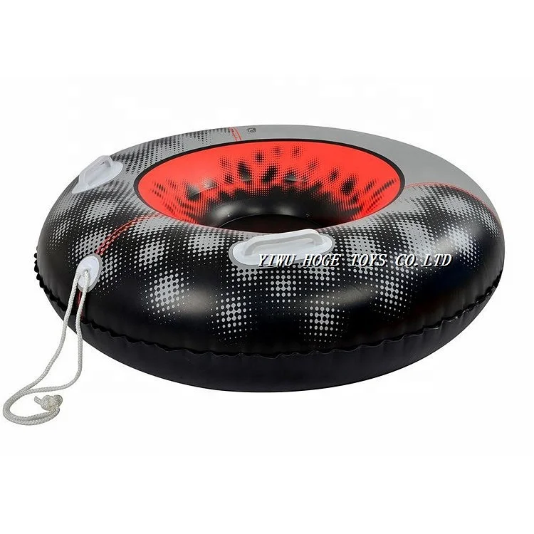 Thicken and cold-resistant pvc tubing snow sledge slide inflatable snow tube sled for kids adults