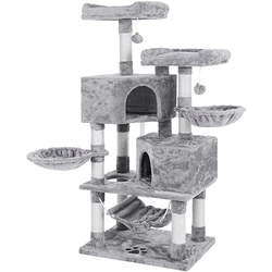 New customizable Cat Tower Furniture Kitty Activity Center Kitten Play House Multi-Level Cat Tree Condo for cat