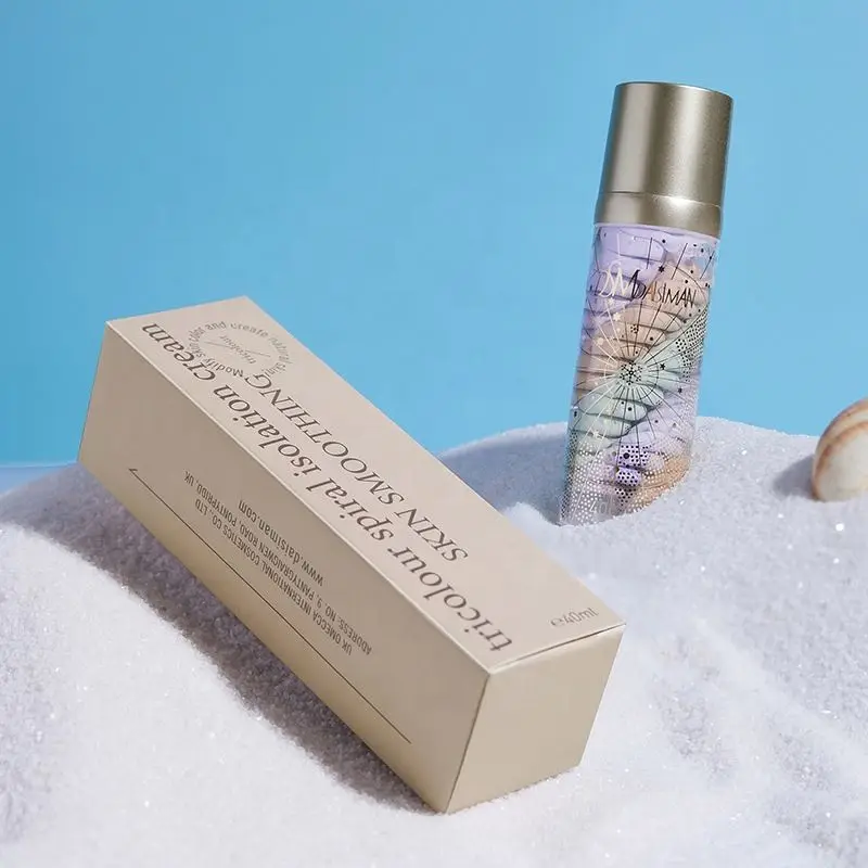 OEM Cheap Price Tricolor Spiral Isolation Primer Natural Whitening Waterproof Foundation Makeup Cream