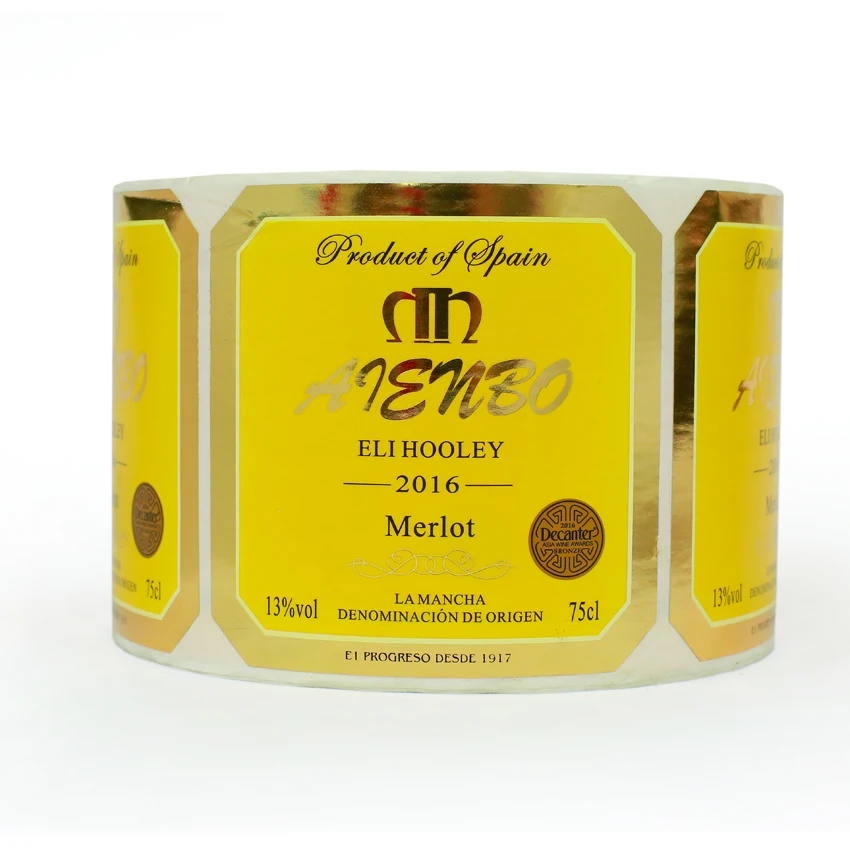 High quality Wine Bottle Tags wine label design Wine label  sticker