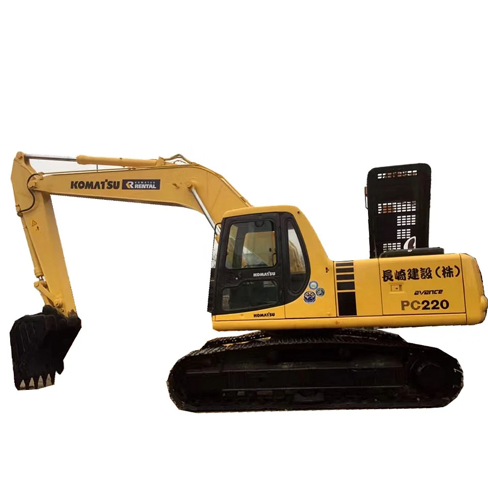 Japan made used Komatsu PC220-6 crawler excavator used excavator pc220/pc 200/pc01 digger for hot sale