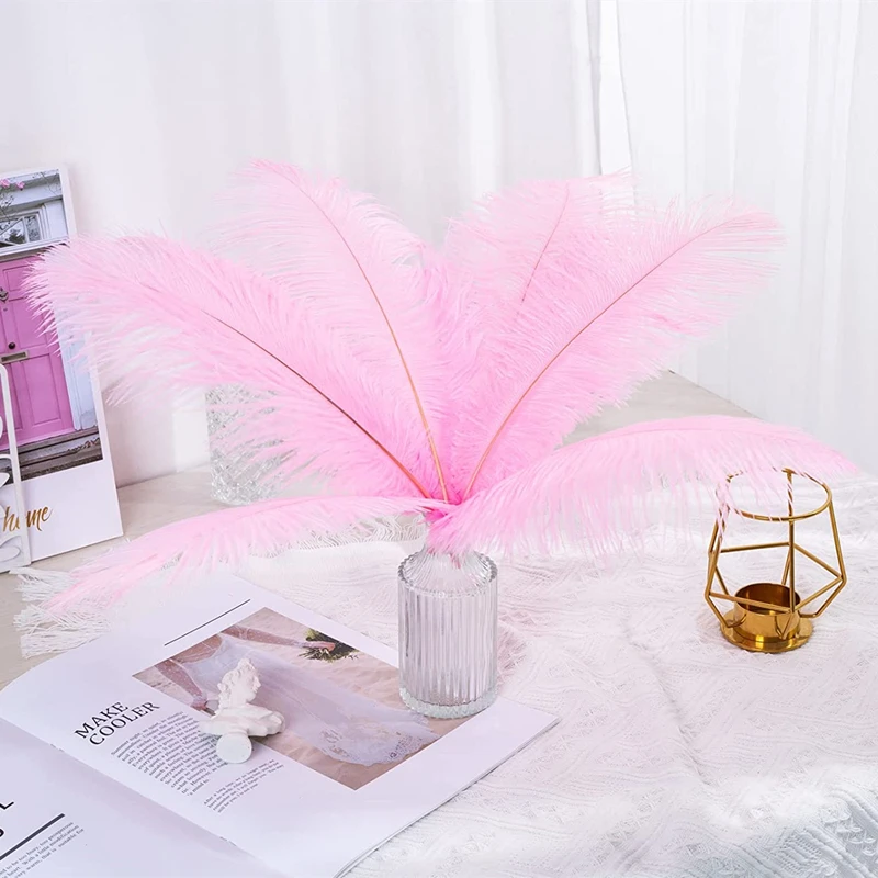 Amazon Hot Sale Natural Ostrich Feathers 12-14inch (30-35cm) for Wedding Party Centerpieces,TOYS0942