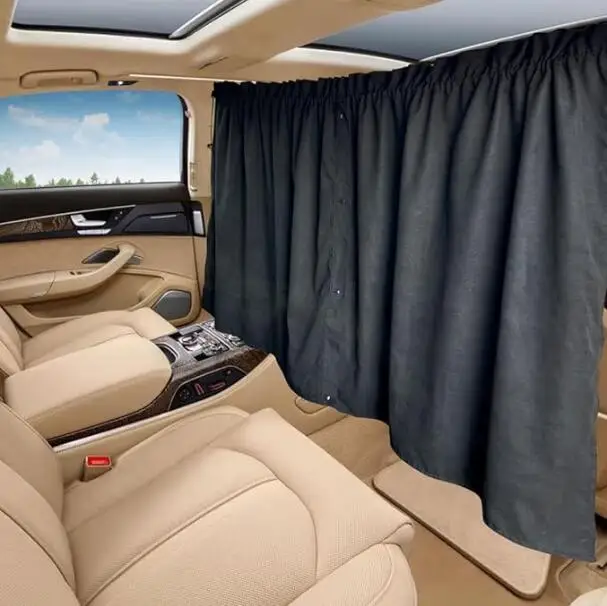 OWENIE Car Curtains - Car Privacy Divider Curtain Sun Shade for Travel Nap Sleeping Car Camping Accessories