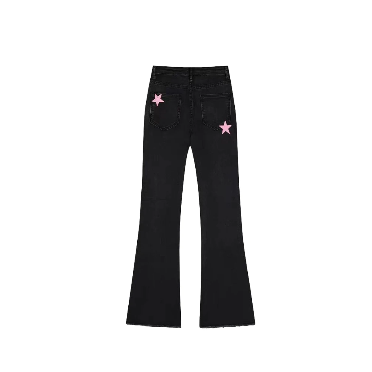 Wholesale customized black jeans children Patterns pants denim trousers kids girls jeans