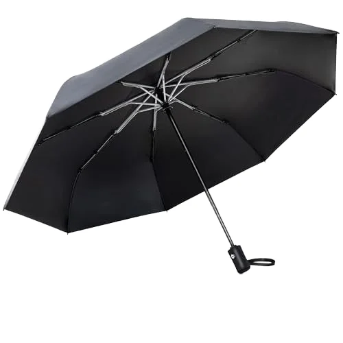 umbrella supplier travel umbrella black pongee waterproof auto open close  Paraguas Automatic umbrella