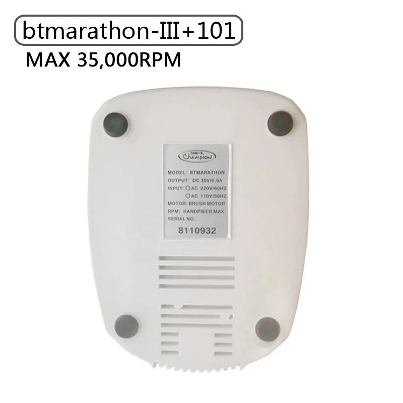 Strong Marathon champion-3 HP1-101 Handle 65w 35000 rpm Electric Nail File Equipment Manicure Nail Drill Machine Milling Cutter