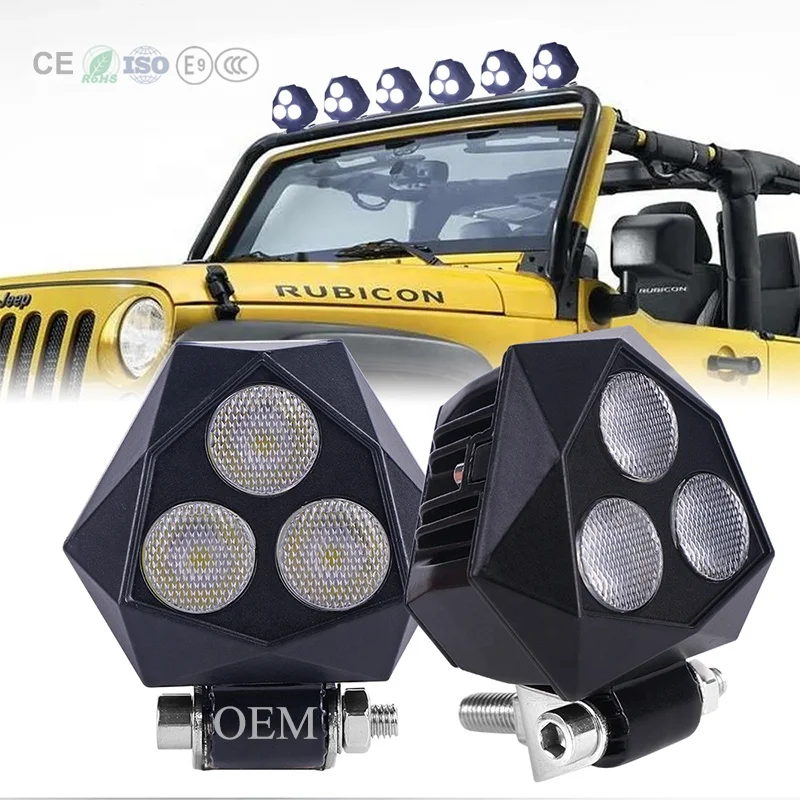 3x5 Inch 2 Inch 12v Cheapest Heavy Truck Mini Driver Driving Work Light Eu 50w Outlet 5000 Led Work Light 4 Inch