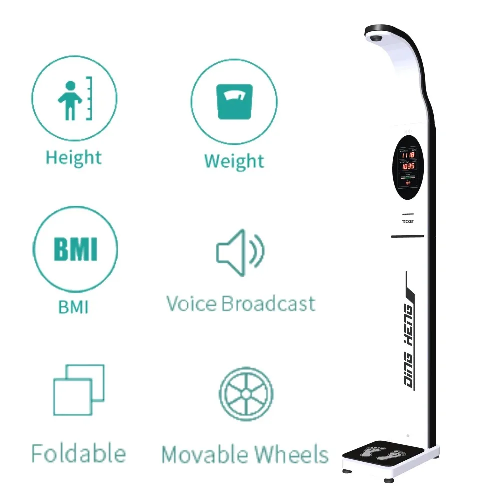 Factory Pharmacy Coin-Operated Height and Body Mass Index Quantity Chart