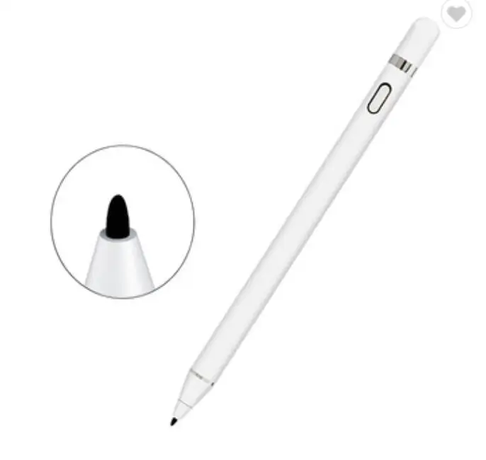 Upgraded Rechargeable Stylus Pen with Palm Rejection and 1.0mm Fine Tip for iPad 2018 & 2019 iPad Air Drawing Writing