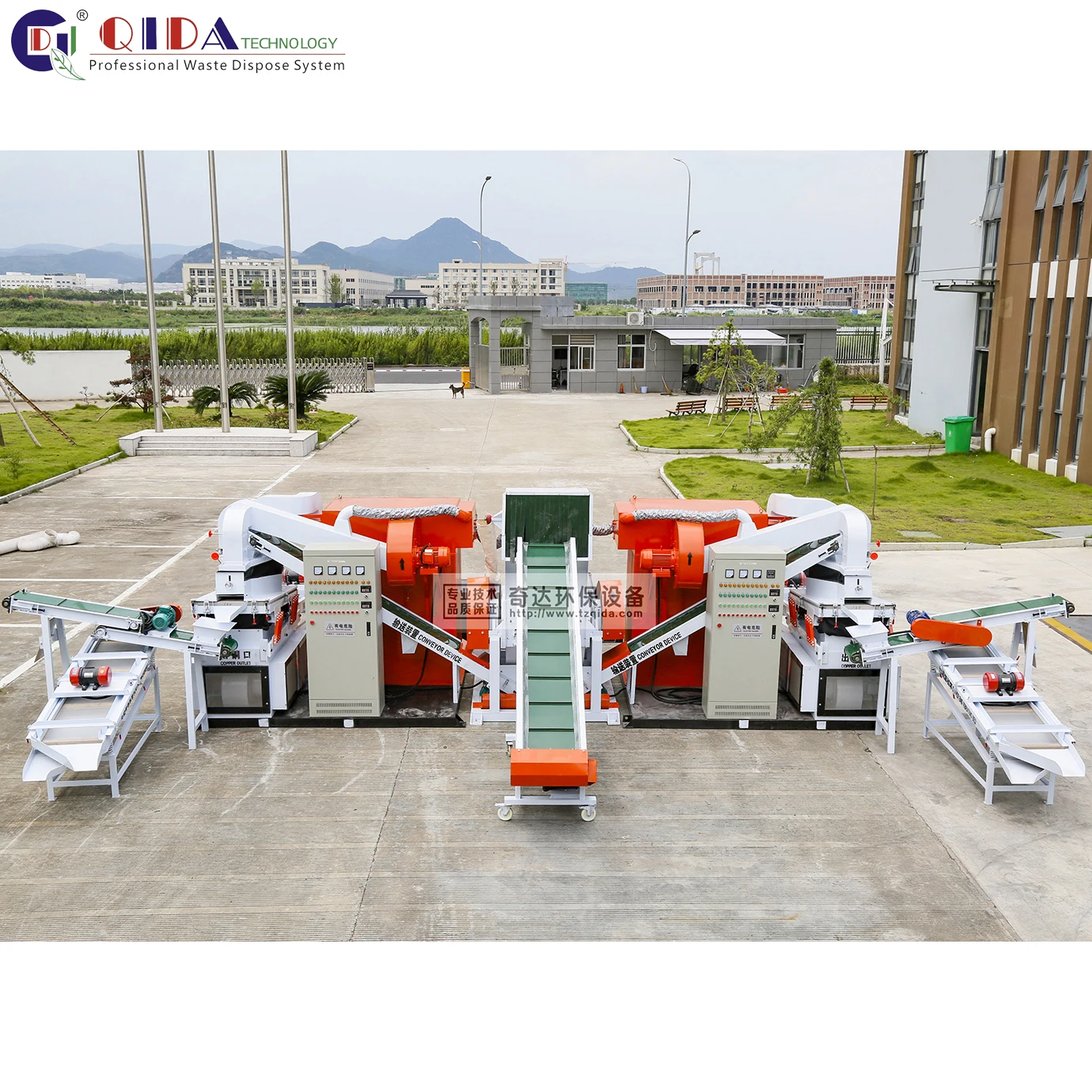 QD-800S Cheap Waste Cable Wire Recycling Machine Scrap Copper Wire And Cable Granulator Recycling Machine