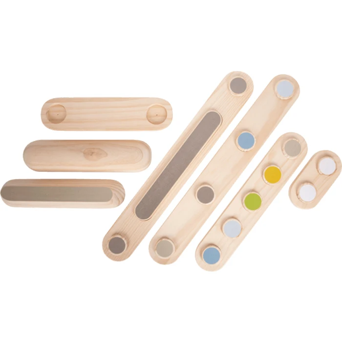 Gymnastics Toys Outdoor Wooden Kids Board Balance Beam Stepping Stones