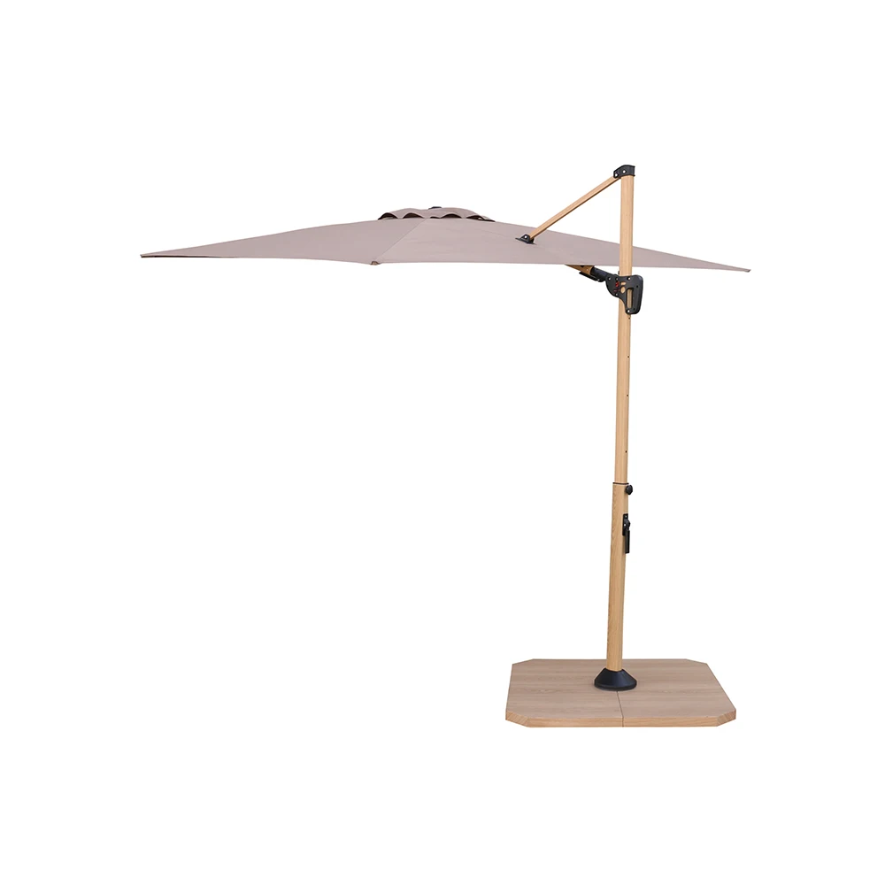 Sunshade Outdoor Aluminum Offset Square Roma Umbrella Garden Cantilever Parasol Umbrella