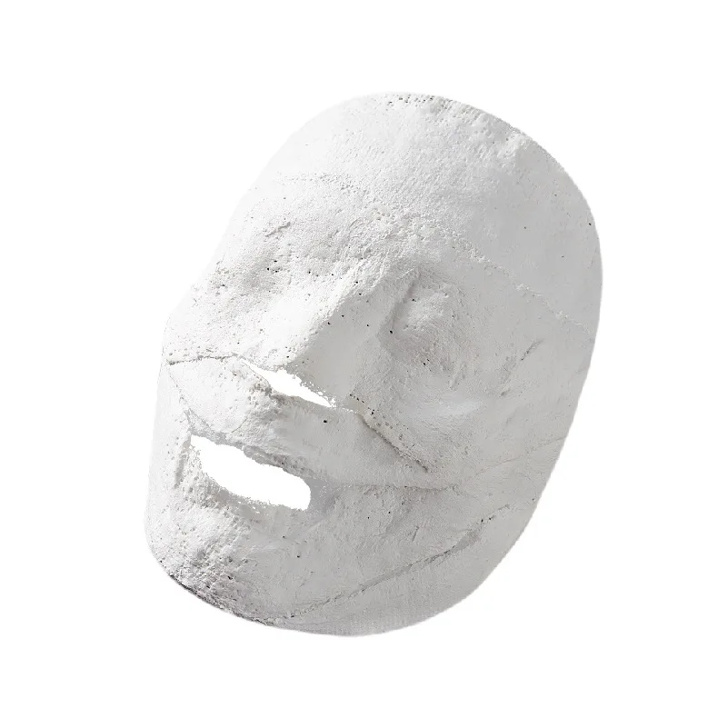 Private Label OEM Beauty Salon Spa Face Mask Plaster Lifting Slim Facial 3D Mummy Mask Cotton Female Korean Aha Sheet Mask