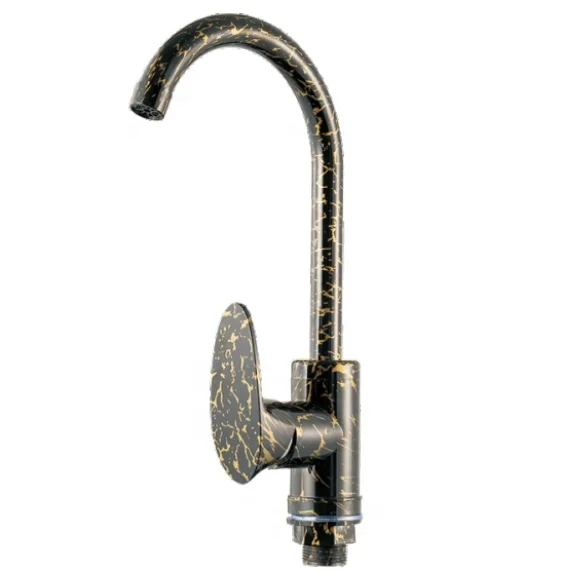 Factory Kitchen Sink Faucets Mixer Tap High Quality Wall Mount Sink Faucet Popular Black Water Sink Faucets Tap