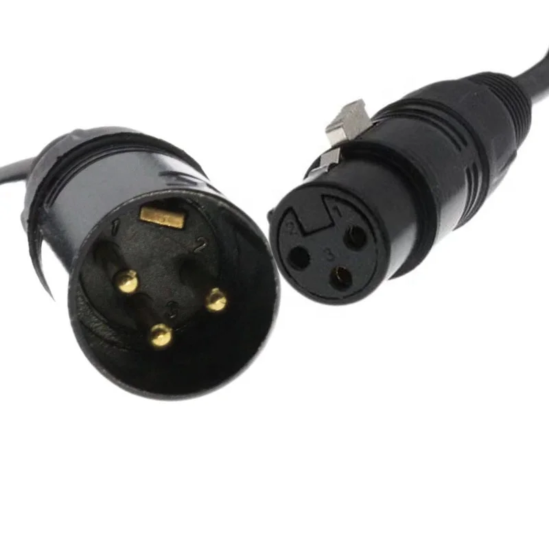 OEM hot Sale 3 Pin XLR Female to XLR Male Splitter Microphone Cable