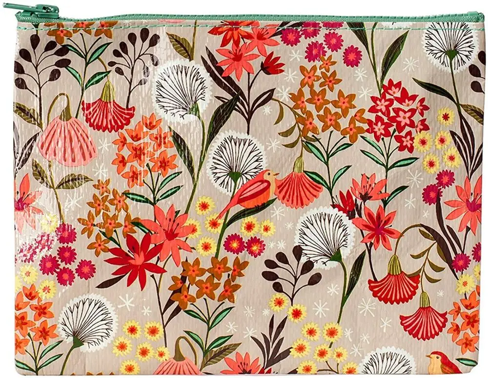 Factory Customized LOGO Custom waterproof PP WOVEN convenient hand pouch cosmetic bag