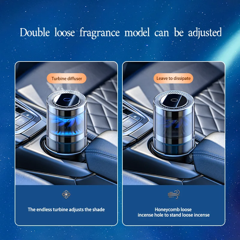 Hot Trending Products 2024 Custom Electric Car Air Freshener New Perfume Premium Cologne Car Atomizer