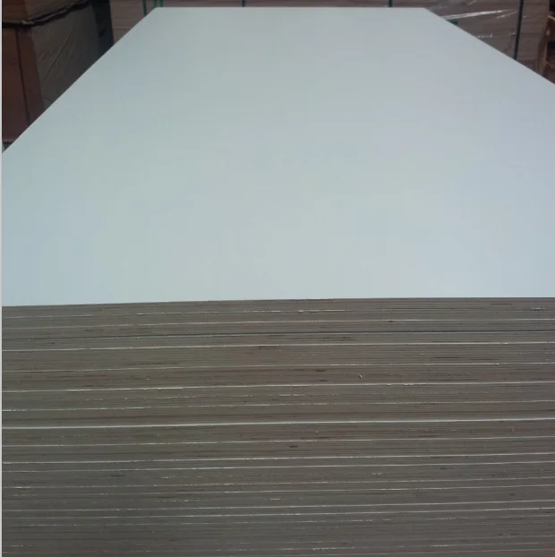 marine grade melamine paper laminated plywood for making furniture and cabinet