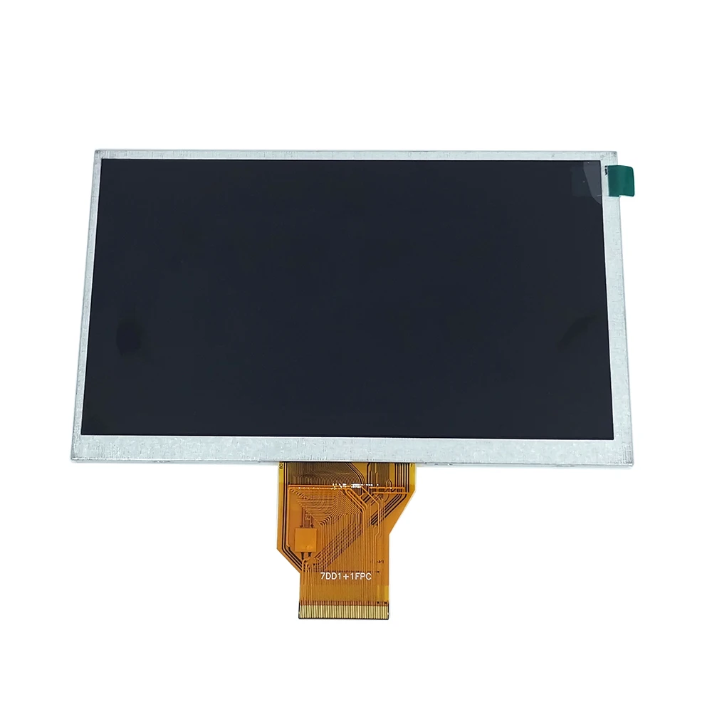 lcd panel 800x480 7 Inch tft lcd display screen With 24bit RGB Interface 50pin FPC for AT070TN92