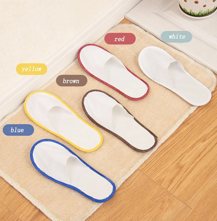 
Disposable Slippers Hotel Room Disposable Slippers Wholesale Custom 