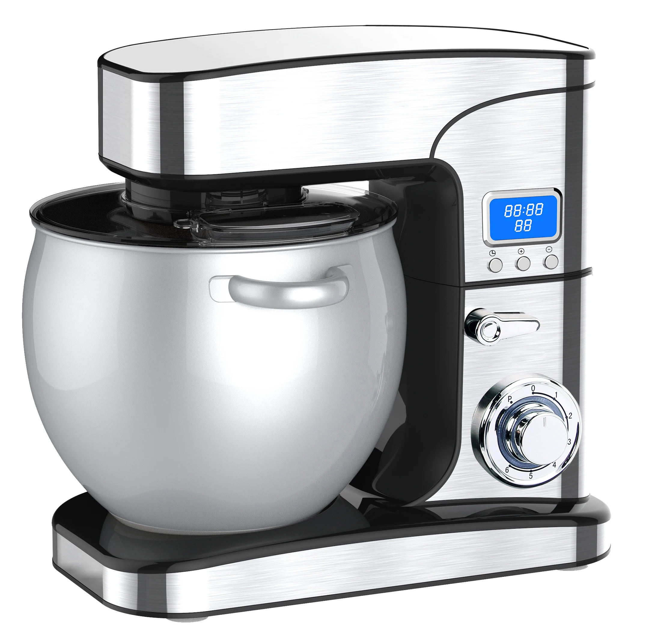 Golden Chef Pink Cake Kitchen Electric Hub Cake Mixer 10 Quarts Dough Mixer Machine