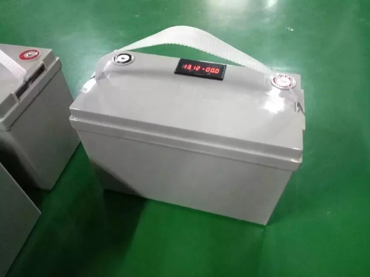 Rechargeable 24v lithium ion battery pack lifepo4 24v 100ah solar power bank 24 volt with LCD screen